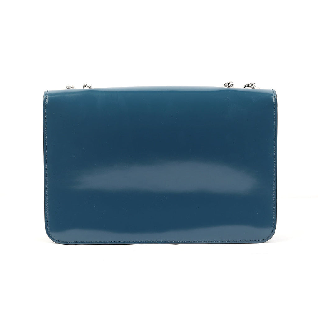 Gucci Patent Leather Interlocking GG Shoulder Bag