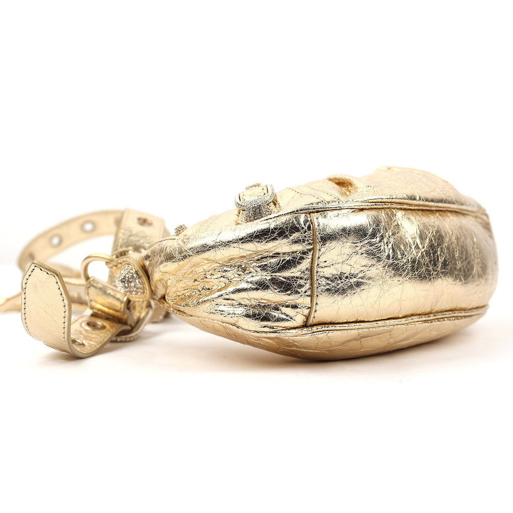 Metallic le Cagole Xs Shoulder Bag