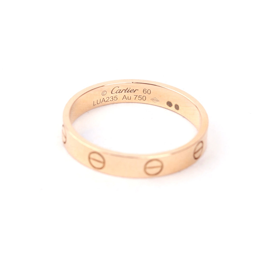 Love Band 18k Gold Ring