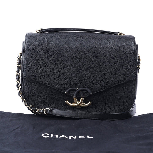 Chanel Caviar Quilted Leather Crossbody Bag