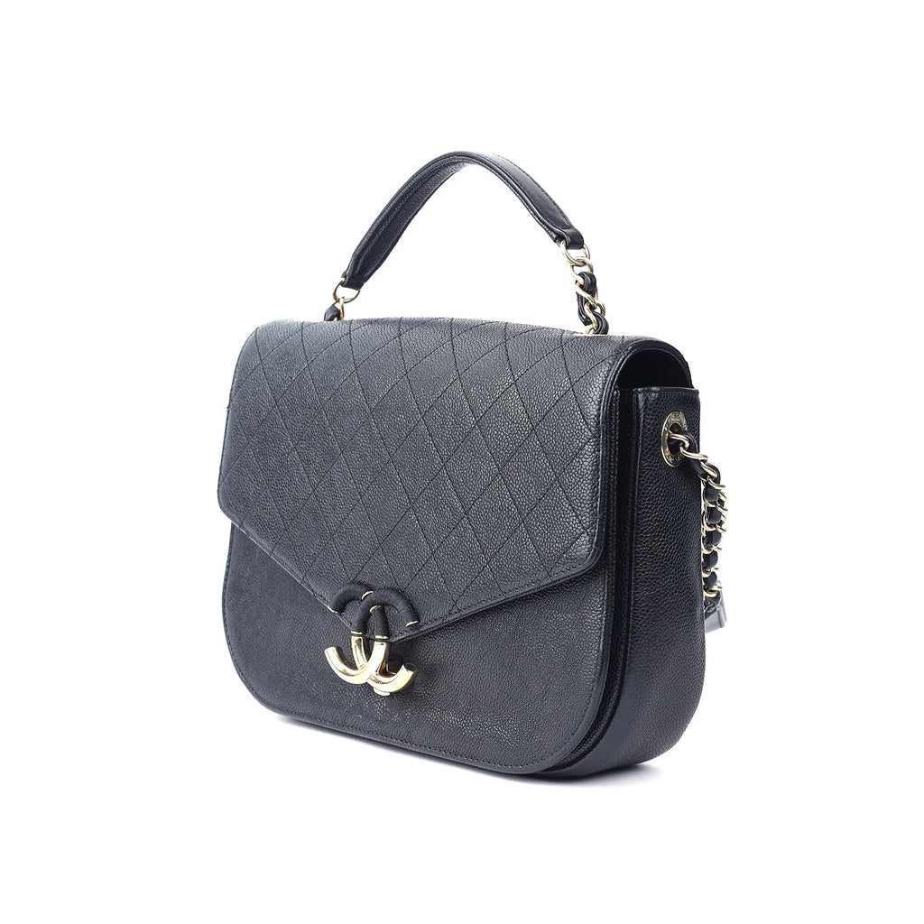 Chanel Caviar Quilted Leather Crossbody Bag