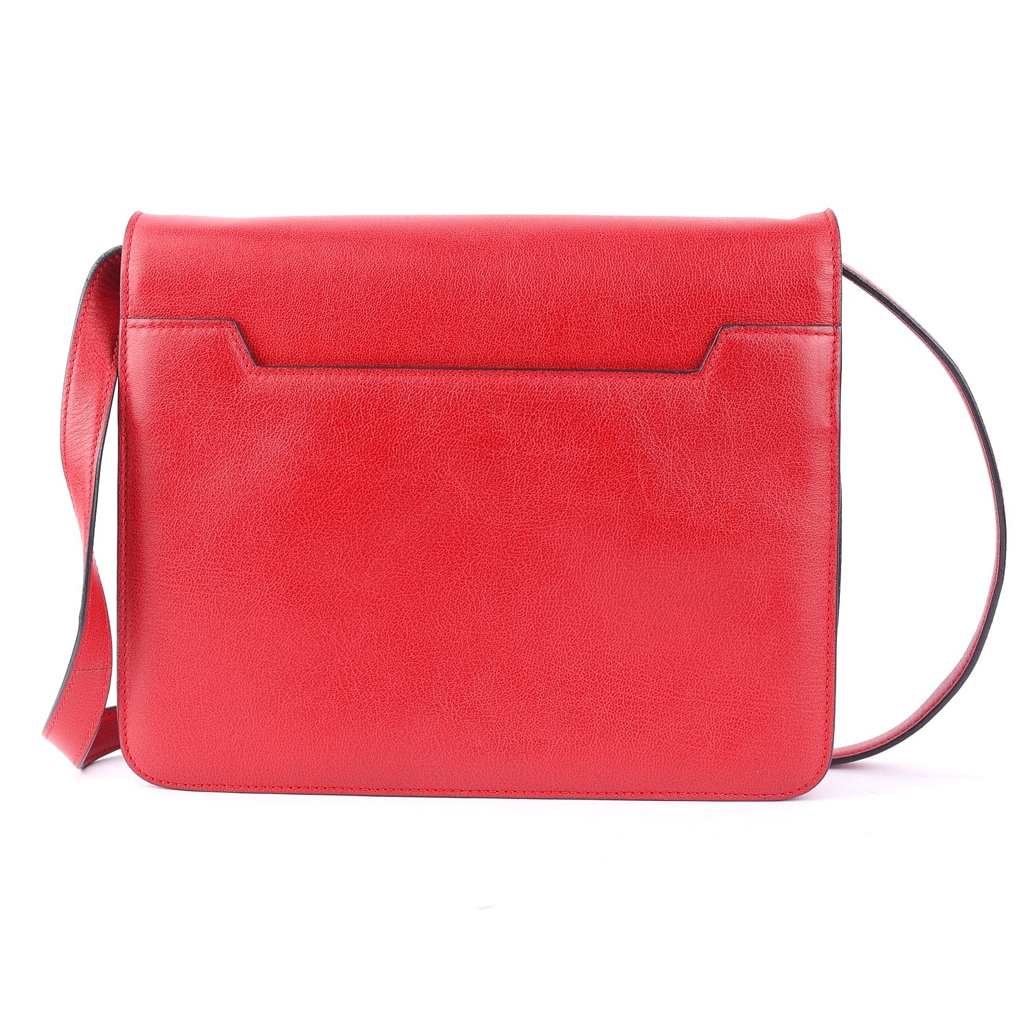 Tom Ford Red Leather Large Natalia Shoulder Bag