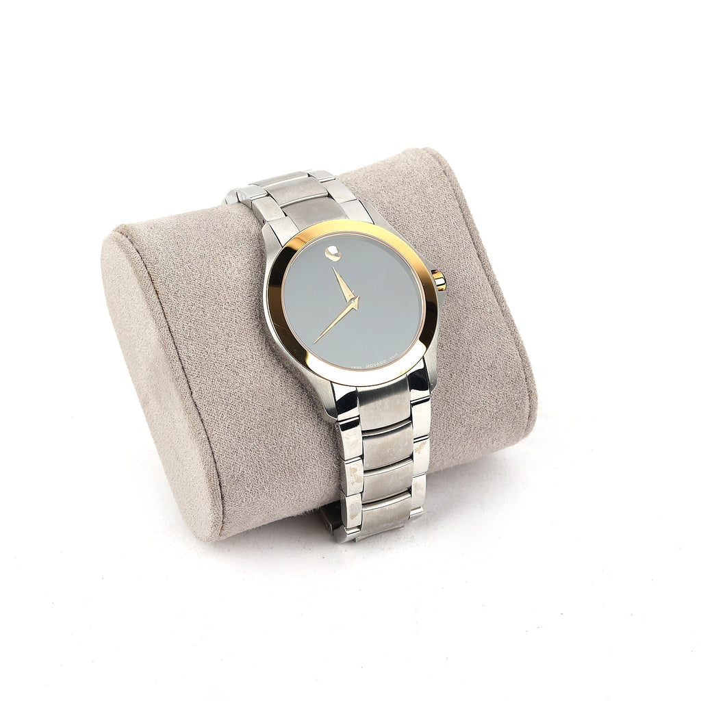 Movado Men's Two-Tone Bezel Watch