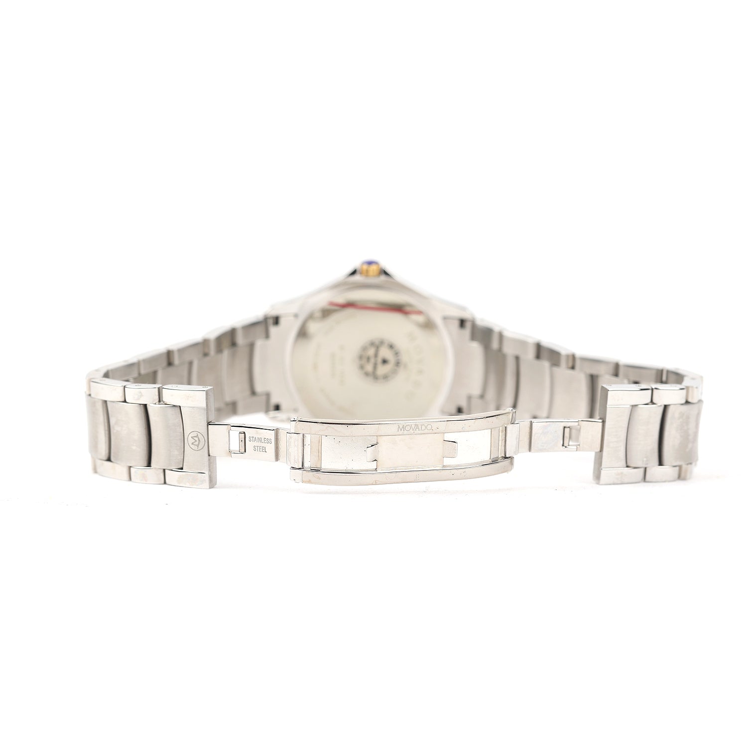 Movado Men's Two-Tone Bezel Watch