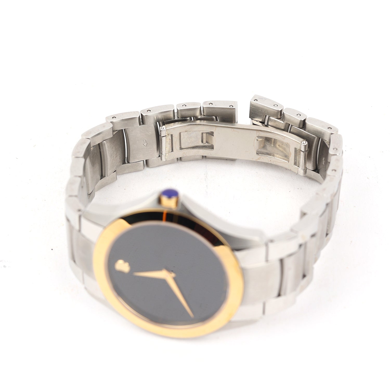 Movado Men's Two-Tone Bezel Watch