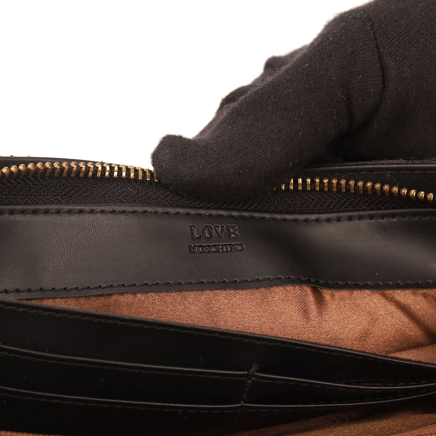 Moschino Women Black Wallet