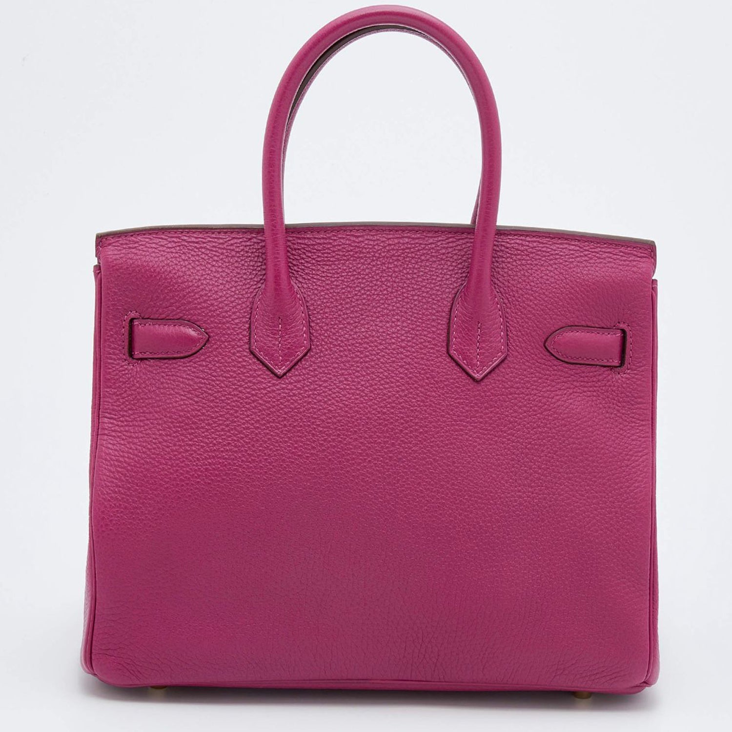 Hermes Birkin 30 Tosca Togo Leather Gold Hardware