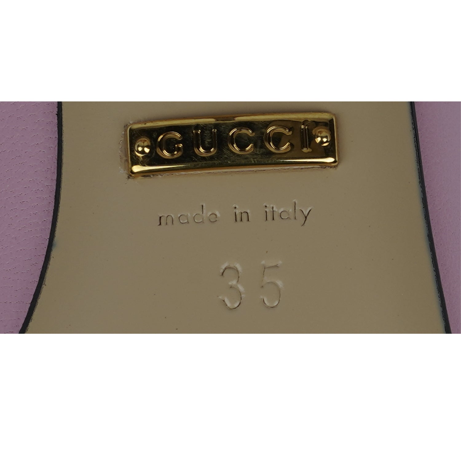 Nappa Queen Margaret Bow Mid Heels-35"