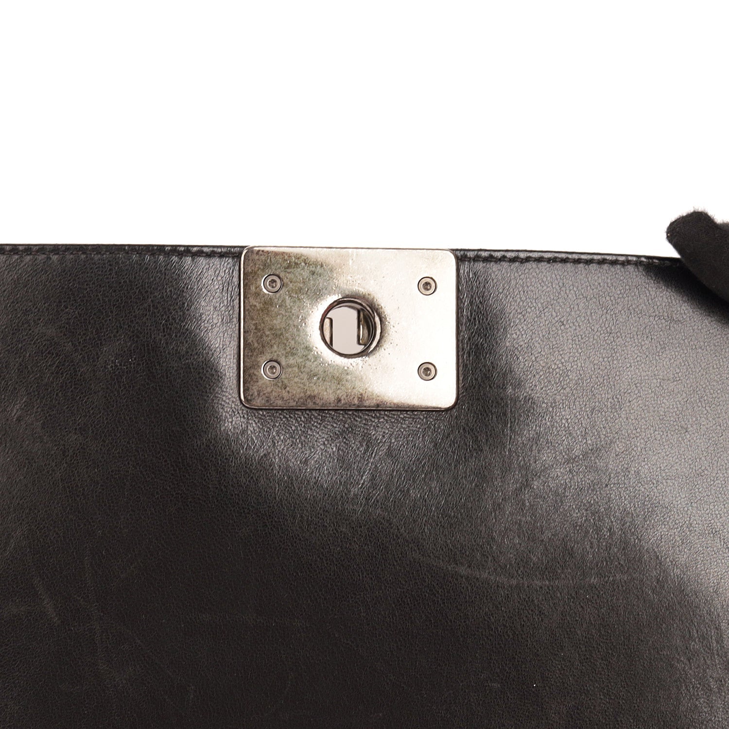 Chanel Boy Bag Medium Quilted Wild Stitched Leather