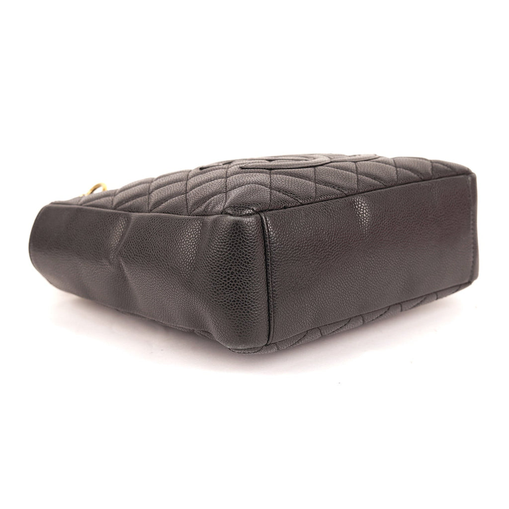 Chanel Black Caviar Petit Shopping PST Tote