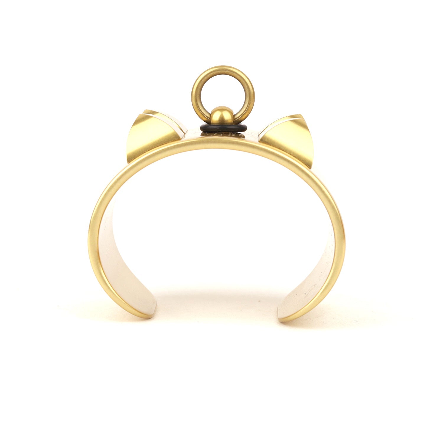 Hermes Collier de Chien Aluminium Sunset Cuff Bracelet