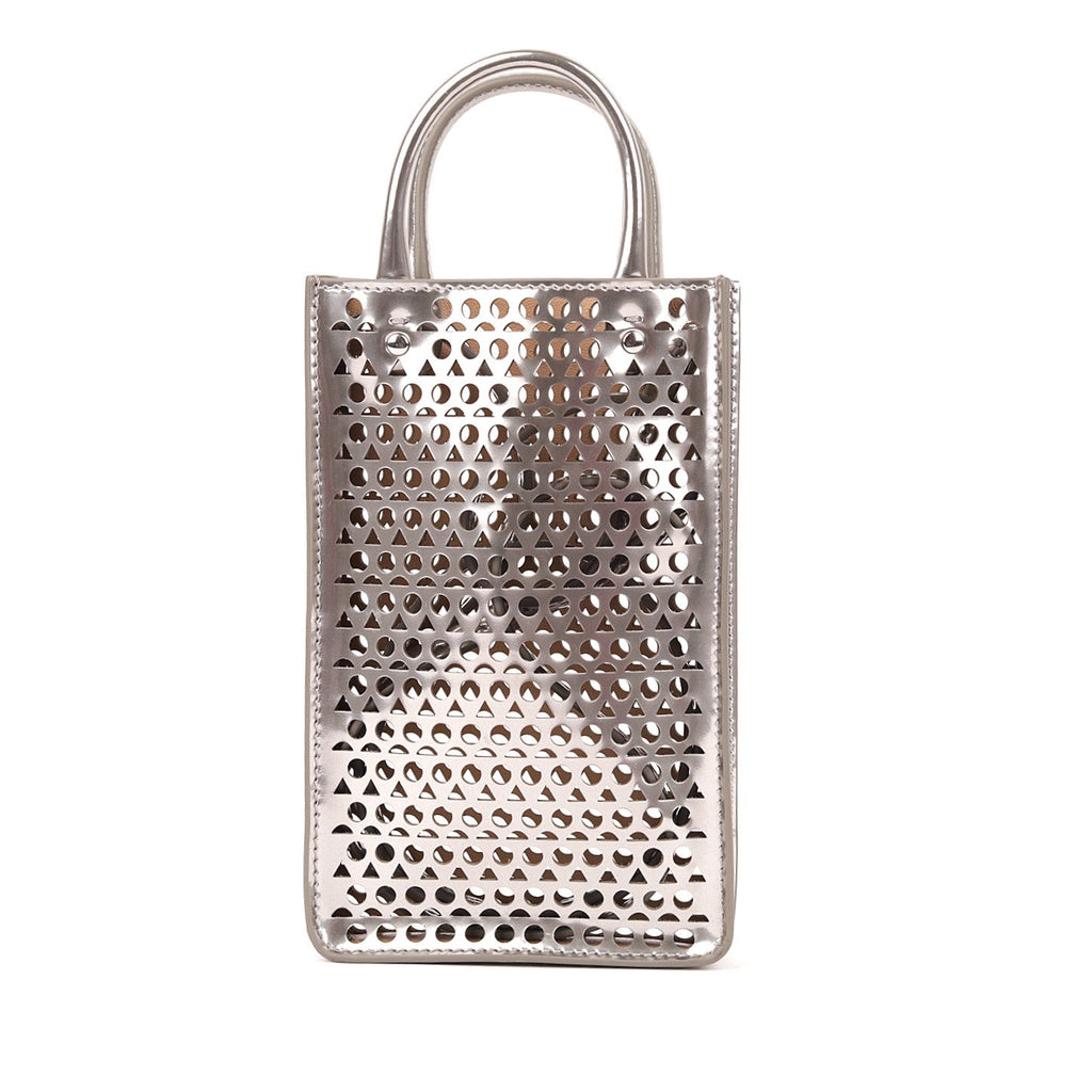 ALAÏA Patent Leather Crossbody Bag