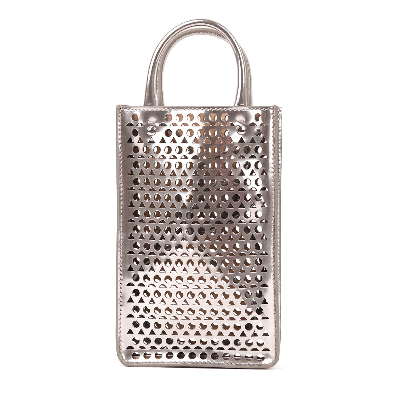 ALAÏA Patent Leather Crossbody Bag