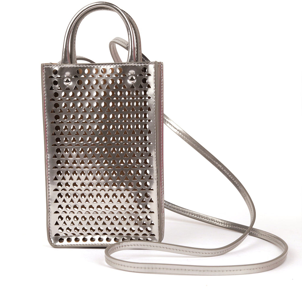 ALAÏA Patent Leather Crossbody Bag
