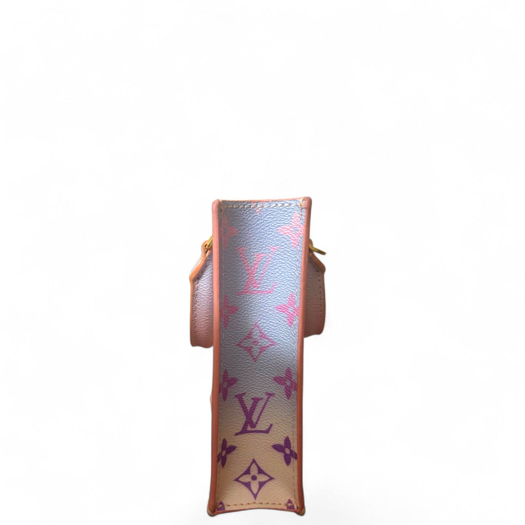 Louis Vuitton Petit Sac Plat Sunrise Pastel Giant Monogram (Spring In The City limited edition)