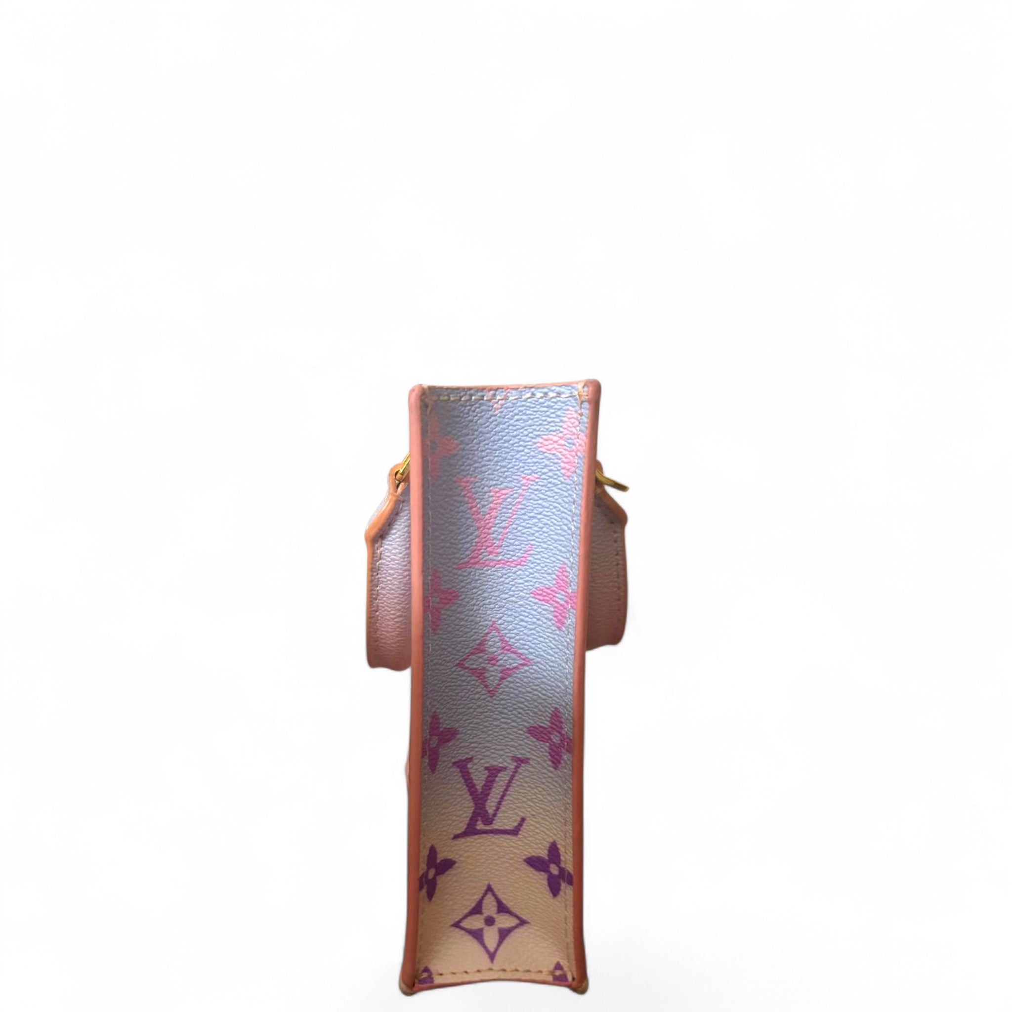 Louis Vuitton Petit Sac Plat Sunrise Pastel Giant Monogram (Spring In The City limited edition)