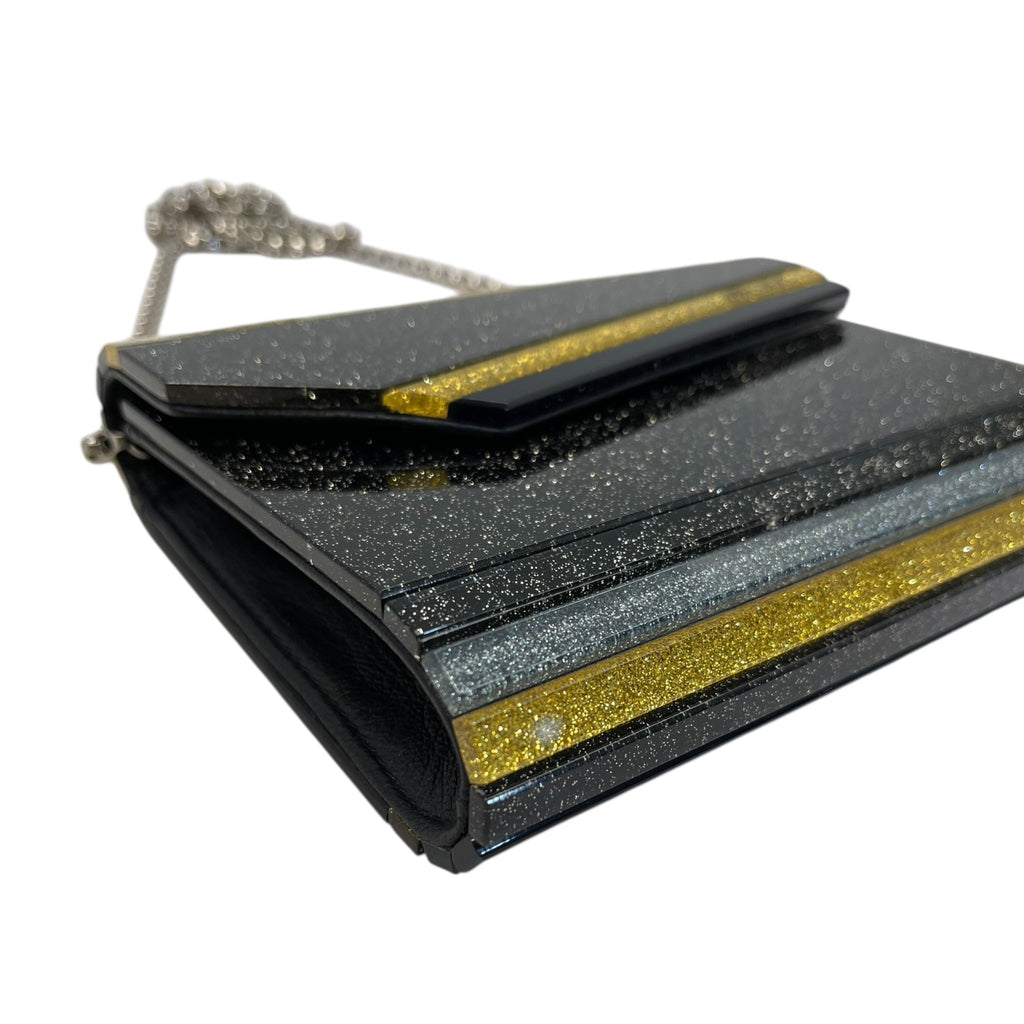 Jimmy Choo Candy Acrylic Chain Clutch