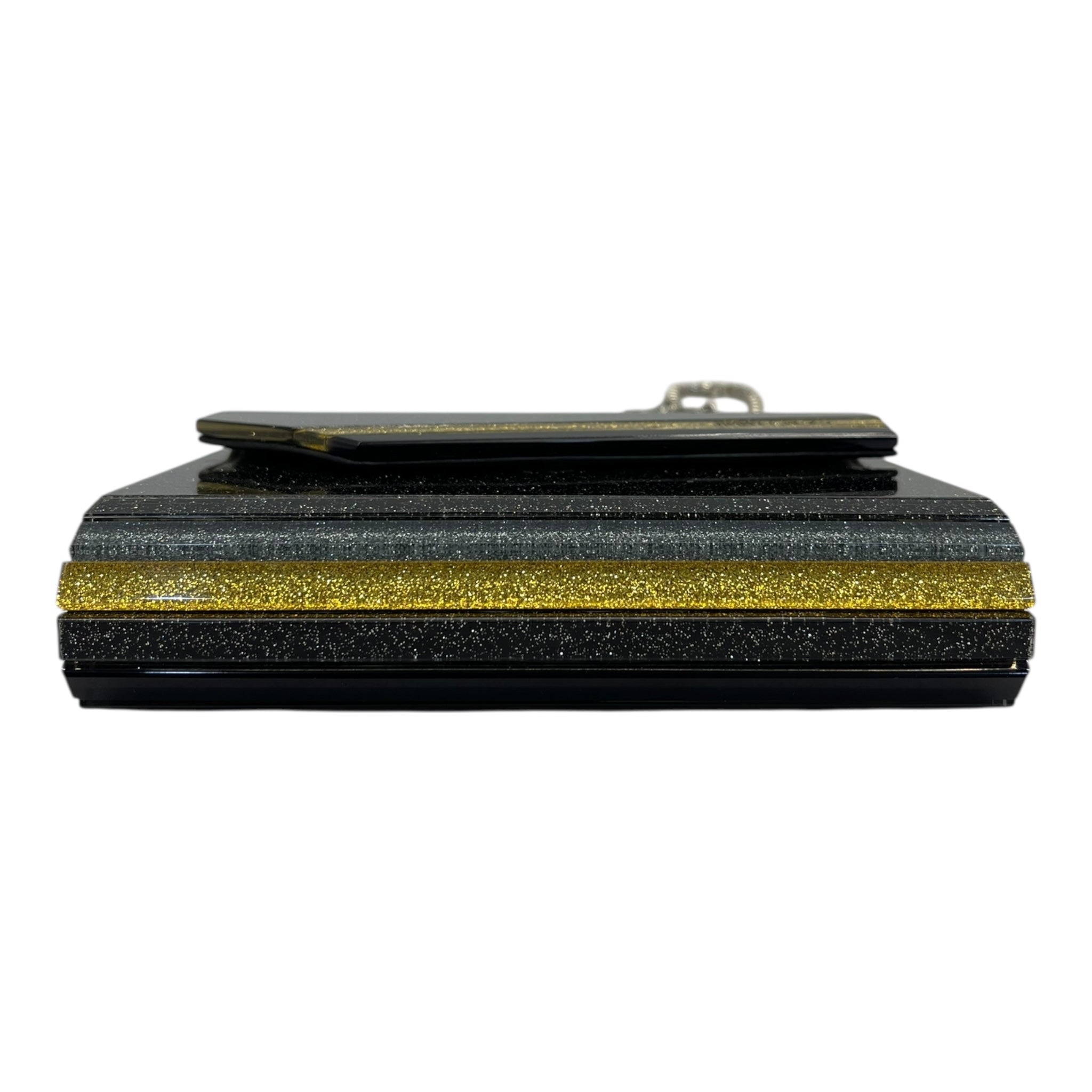 Jimmy Choo Candy Acrylic Chain Clutch