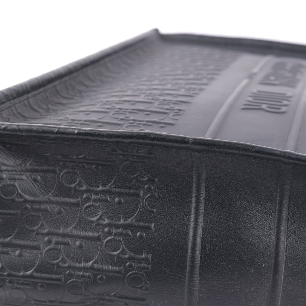 Oblique Calfskin Embossed Large Book Tote