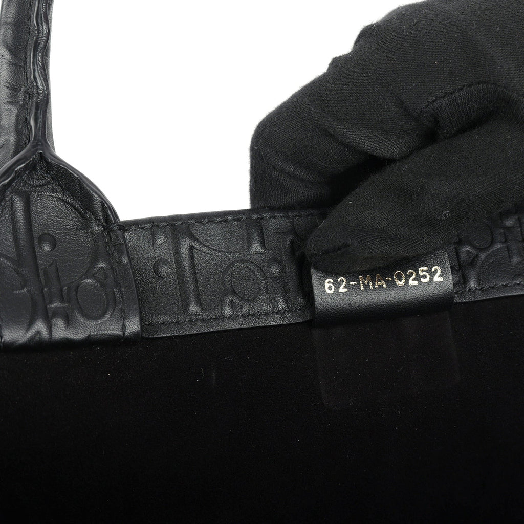 Oblique Calfskin Embossed Large Book Tote