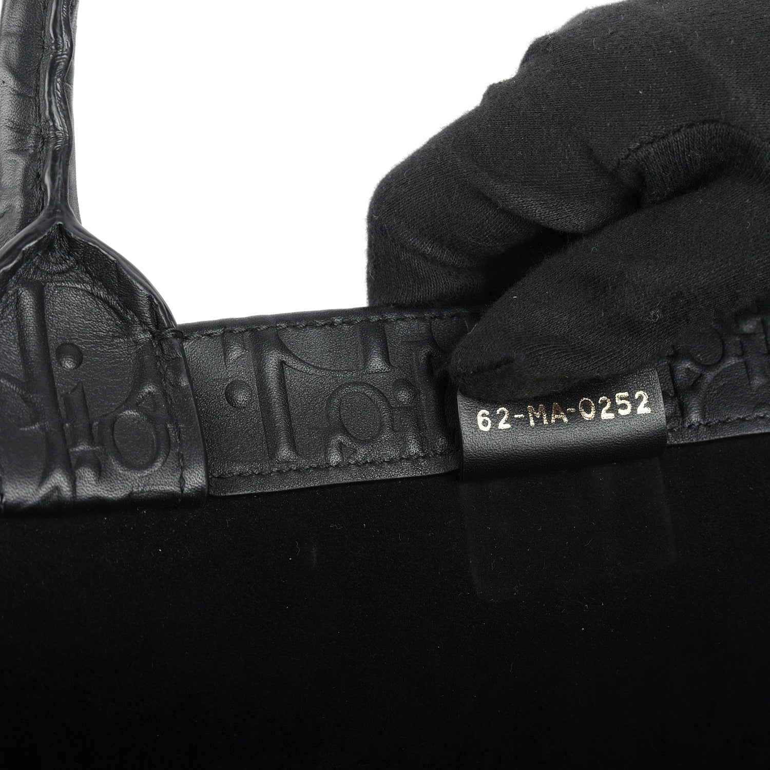 Oblique Calfskin Embossed Large Book Tote