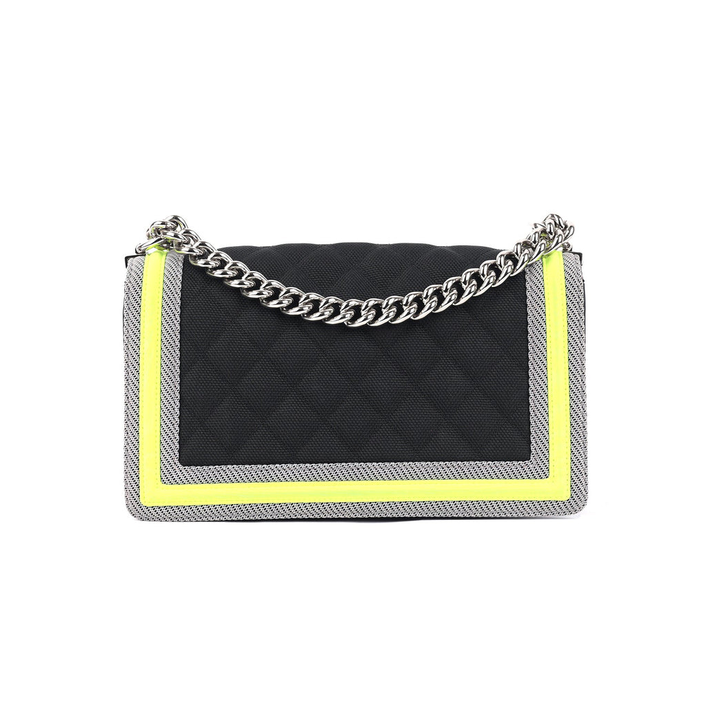 Chanel Boy Bag Multicolor in Nylon And Leather