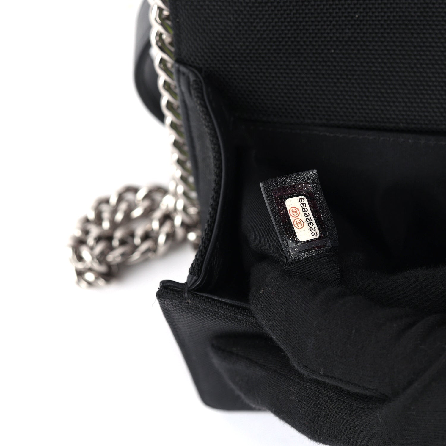 Chanel Boy Bag Multicolor in Nylon And Leather