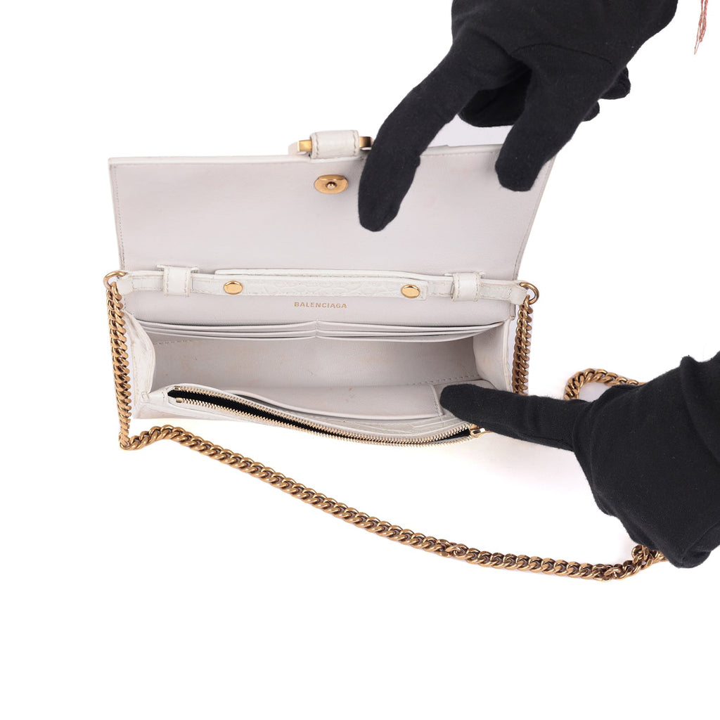 Balenciaga Hourglass Wallet On Chain