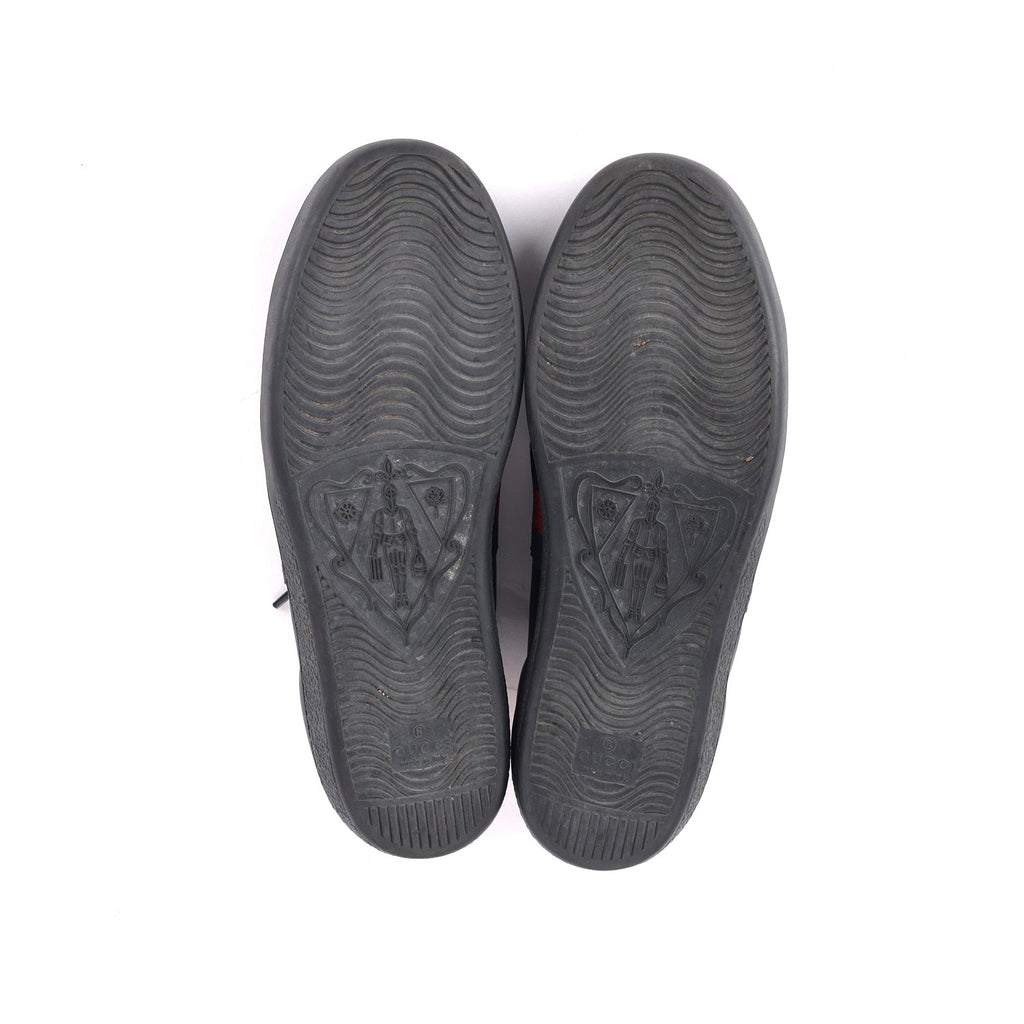 Gucci Leather Ace Bee Embroidered Sneakers EU 36